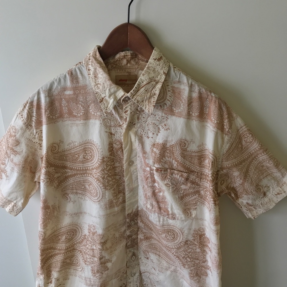 DNM Attitude Men’s Button-Down T-Shirt Sz L